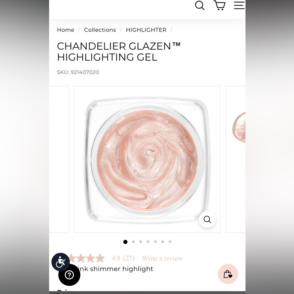 CHANDELIER GLAZEN™ HIGHLIGHTING GEL